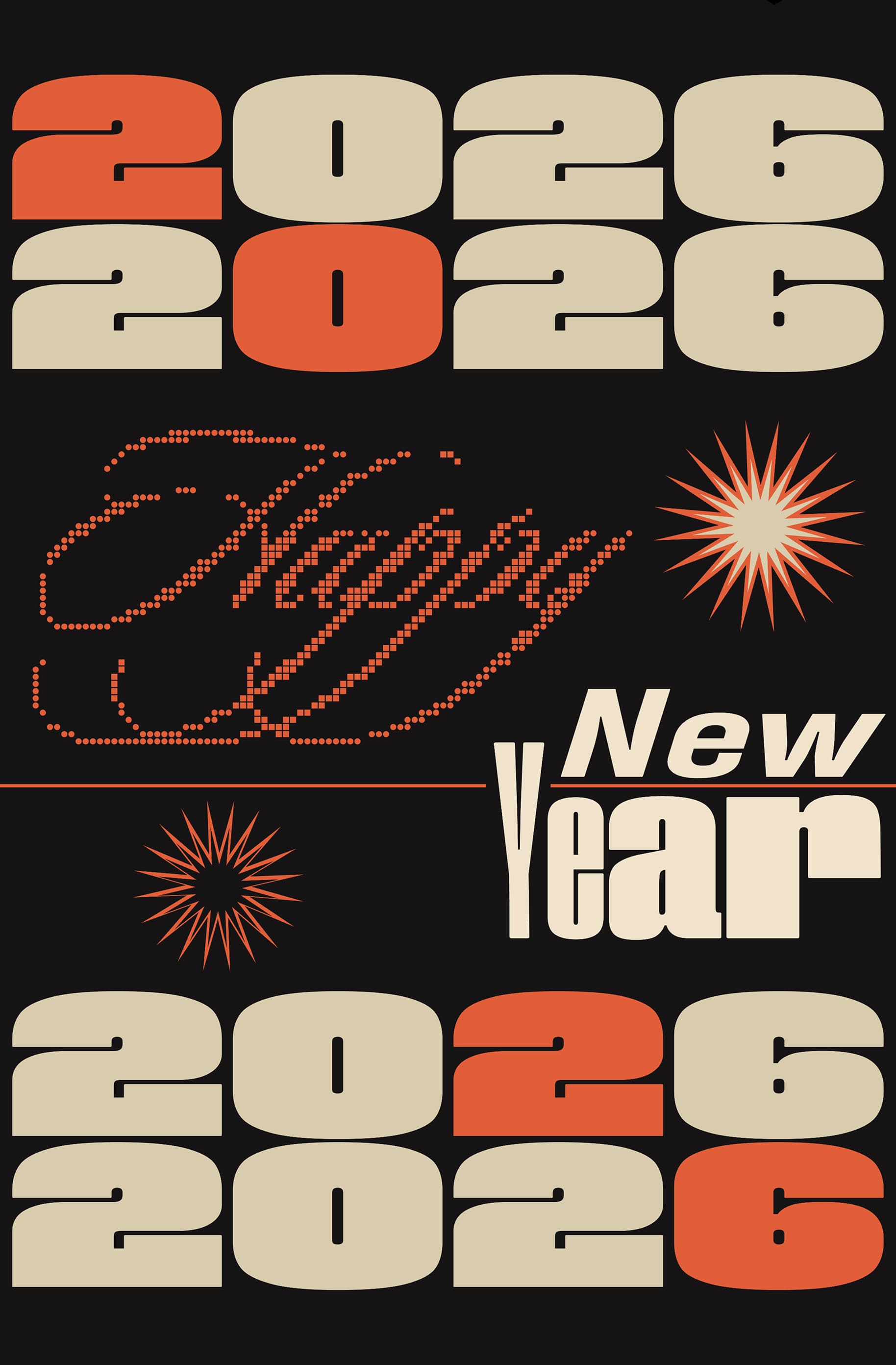 New Year Poster project preview
